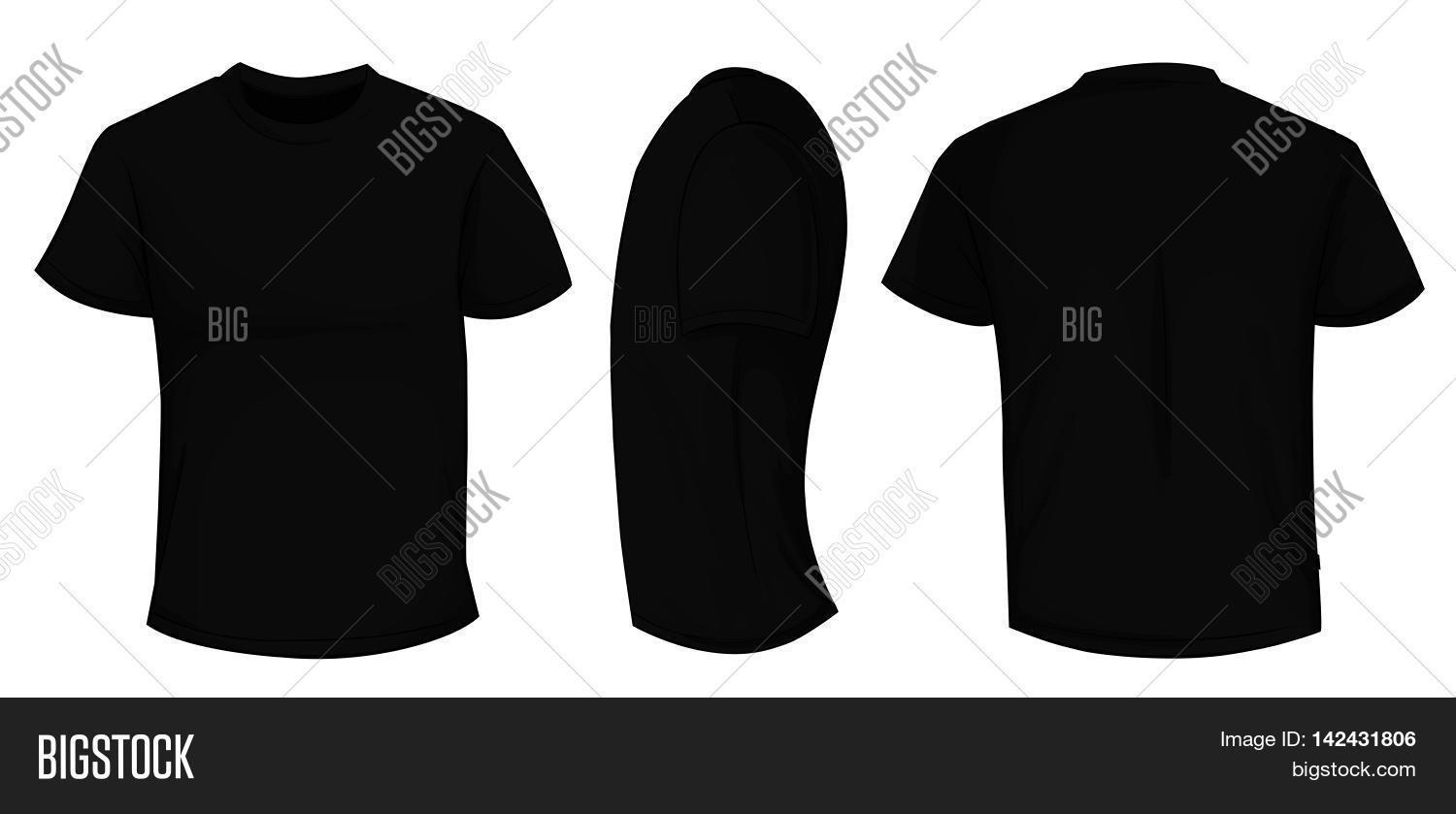 Vector Illustration Vector &amp; Photo (Free Trial) | Bigstock for Blank Black Hoodie Template