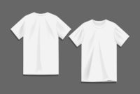 White Blank T-Shirt Template Vector 186737 - Download Free with Blank T Shirt Outline Template