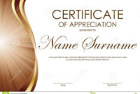 019 Certificate Of Appreciation Templates Free Download Regarding Powerpoint Certificate Templates Free Download