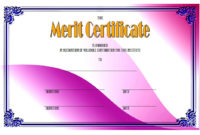 10+ Certificate Of Merit Templates Editable Free Download With Simple Physical Fitness Certificate Template Editable