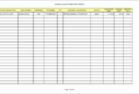 10 Inventory Sheet Excel Template Excel Templates Intended For Inventory Control Log Template