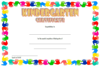 10+ Kindergarten Graduation Certificates To Print Free Intended For Pre K Diploma Certificate Editable Templates