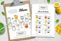10+ Wine Menu Templates Adobe Illustrator, Google Docs Intended For Menu Templates For Publisher