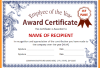 12 13 Sample Certificate Of Recognition Awards With Certificate Of Recognition Template Word