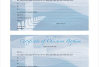 12+ Baptism Certificate Templates | Free Printable Word For Fascinating Baptism Certificate Template Word
