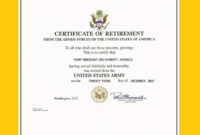 12+ Retirement Certificate Templates | Free Printable Word With Regard To Fascinating Free Retirement Certificate Templates For Word
