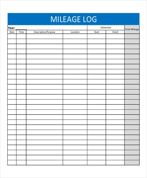 13+ Log Templates Free Sample, Example, Format | Free Within Vehicle Mileage Log Template