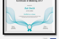 20 Bowling Certificates Template Free ™ In 2020 Regarding Fantastic Bowling Certificate Template