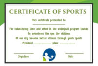 20+ Free Sports Certificate Templates: Unique, Modern And Regarding Amazing Sports Day Certificate Templates
