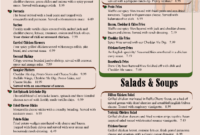 2020 Menu Template Fillable, Printable Pdf & Forms Intended For Free Cafe Menu Templates For Word