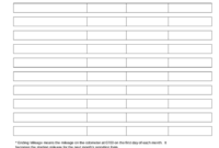 2020 Mileage Log Fillable, Printable Pdf & Forms | Handypdf Throughout Fuel Mileage Log Template