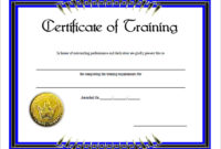 23+ Training Certificate Templates Free Samples Throughout Dog Training Certificate Template Free 7 Best