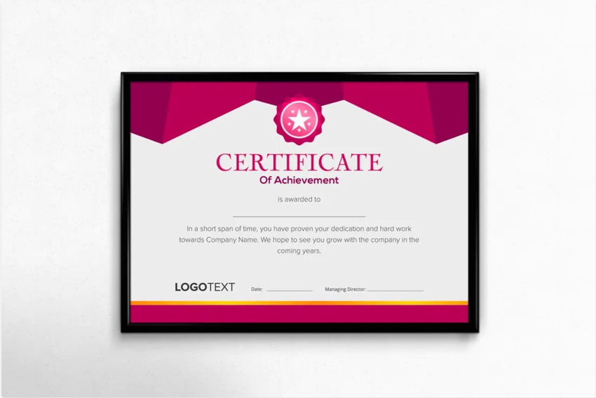 25+ Best Certificate Design Templates: Awards, Gifts With Regard To Awesome Fishing Certificates Top 7 Template Designs 2019