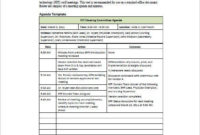 25+ Simple Agenda Templates Pdf, Doc | Free & Premium With Multi Day Meeting Agenda Template