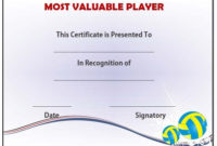 25 Volleyball Certificate Templates Free Printable For Physical Fitness Certificate Template 7 Ideas