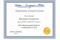 25+ Work Completion Certificate Templates Word Excel Samples With Regard To Free Certificate Template For Project Completion