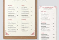 28+ Takeaway Menu Designs And Examples Psd, Ai | Examples Intended For Takeaway Menu Template Free