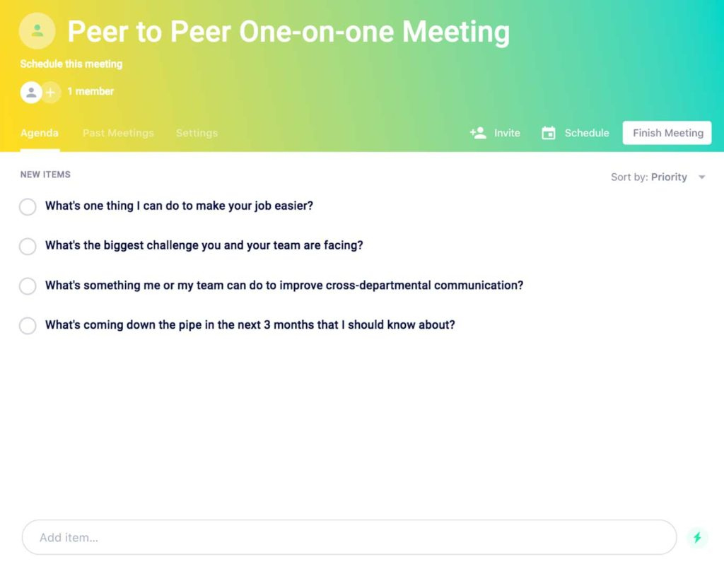 3 Weekly Meeting Agenda Templates | Soapbox Regarding 1 On 1 Meeting Agenda Template
