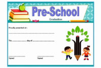 30 Kindergarten Graduation Certificate Free Printable In Pertaining To Free Printable Graduation Certificate Templates