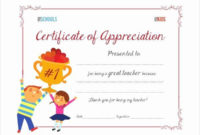 30 Teacher Of The Year Certificate Printable In 2020 Intended For Classroom Certificates Templates
