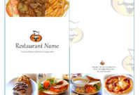 31 Free Restaurant Menu Templates & Designs Free With Regard To Diner Menu Template