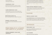 32 Free Simple Menu Templates For Restaurants, Cafes, And Inside Free Restaurant Menu Templates For Microsoft Word