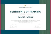 5 Fire Training Certificates Templates 64015 | Fabtemplatez Throughout Fire Extinguisher Certificate Template