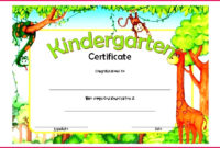 5 Preschool Certificate Of Completion Template 76796 Regarding 7 Free Editable Pre K Graduation Certificates Word Pdf