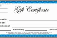 5 Travel Gift Certificate Template Sampletemplatess Pertaining To Free Travel Gift Certificate Template