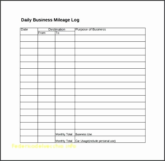 50 Example Mileage Log For Taxes | Ufreeonline Template Inside Mileage Log For Taxes Template
