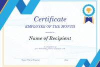 50 Free Creative Blank Certificate Templates In Psd In Throughout Best Employee Certificate Template
