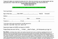 5K Race Registration Form Template Inspirational Printable Throughout Awesome 5K Race Certificate Template