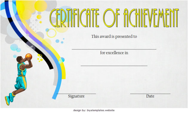 7 Basketball Achievement Certificate Editable Templates For Netball Participation Certificate Editable Templates