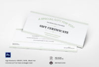 7+ Free Gift Certificate Templates Birthday, Business Intended For Simple Restaurant Gift Certificates Printable