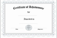 8 Printable Blank Certificates Sampletemplatess For Awesome Winner Certificate Template Ideas Free