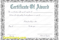 86 Beautiful Best Employee Award Certificate Templates Throughout Simple Best Employee Certificate Template