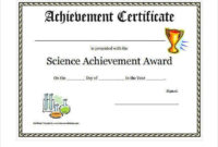 99+ Free Printable Certificate Template Examples In Pdf Throughout Simple Science Award Certificate Templates