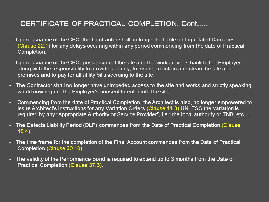 Architect'S Certification Under The Pam Contract 2006 Throughout New Jct Practical Completion Certificate Template