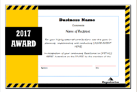 Award Certificate Sample Template For Ms Word | Document Hub Regarding Award Certificate Templates Word 2007