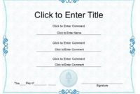 Award Certificate Template Powerpoint In Awesome Award Certificate Template Powerpoint