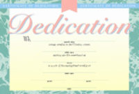 Baby Dedication Certificate Templates Free Inspirational Throughout Fantastic Baby Dedication Certificate Template
