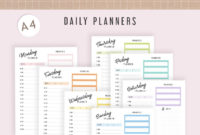 Baby Shower Planner App Daily Planner Printable Goodnotes Pertaining To Baby Shower Agenda Template