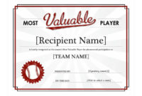 Baseball Award Template | Baseball Award Templates In Mvp Award Certificate Templates Free Download