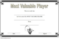 Basketball Mvp Certificate Template 1 | Paddle Certificate Inside Mvp Certificate Template
