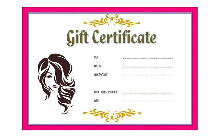 Beauty Salon Gift Certificate Free Download In 2020 | Gift For Nail Salon Gift Certificate Template