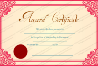 Best Employee Award Certificate Templates (2 | Awards In Free Best Employee Award Certificate Templates
