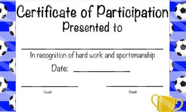 Best Soccer Mvp Certificate Template Amazing Certificate Regarding Mvp Certificate Template