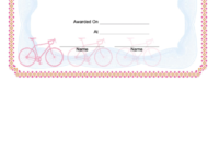 Bike Award Certificate Template Printable Pdf Download For Fresh Pages Certificate Templates