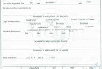 Birth Certificate Bolivia In Birth Certificate Translation Within Fresh Marriage Certificate Translation From Spanish To English Template