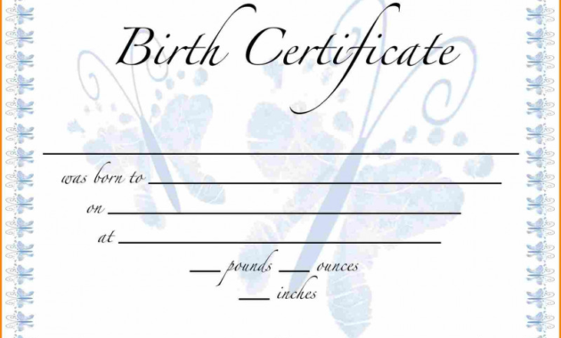 Birth Certificate Fake Template New 015 Template Ideas In New Birth Certificate Template Uk